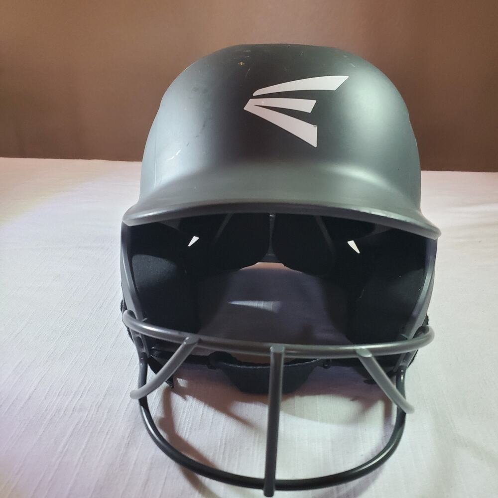 Easton Baseball Helmet Black | Youth One Size Fits: 6 1/4 - 6 7/8